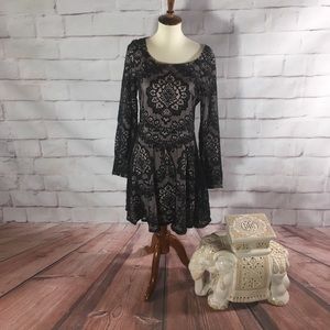 Angie Lace Flare Dress